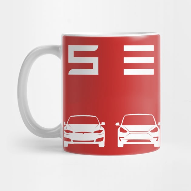 S3XY Tesla - Model S, Model 3, Model X, Model Y by LogoBunch